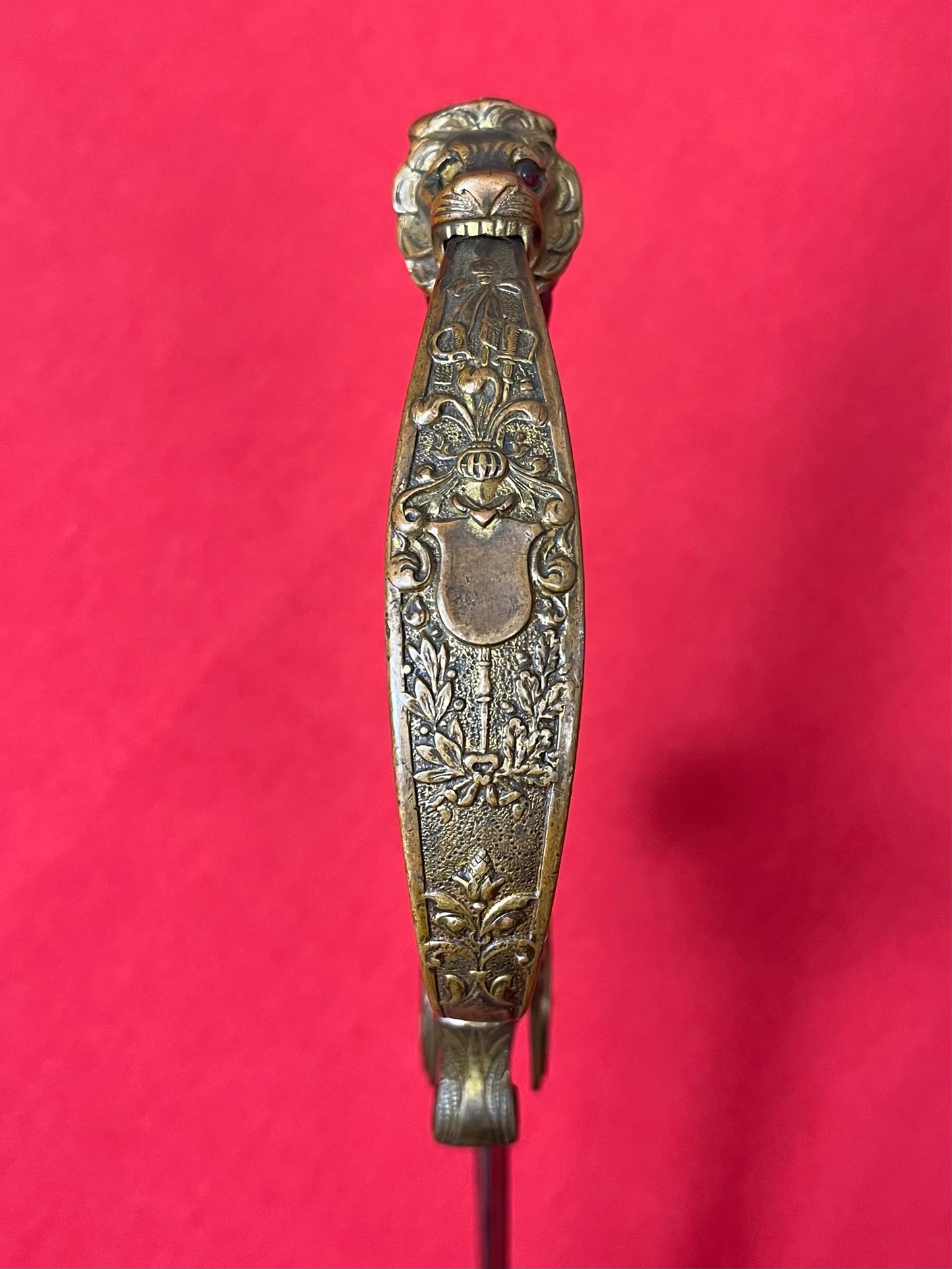 Pre WW1 Imperial German (Lions Head) Lancers Officer’s Sword - Engraved