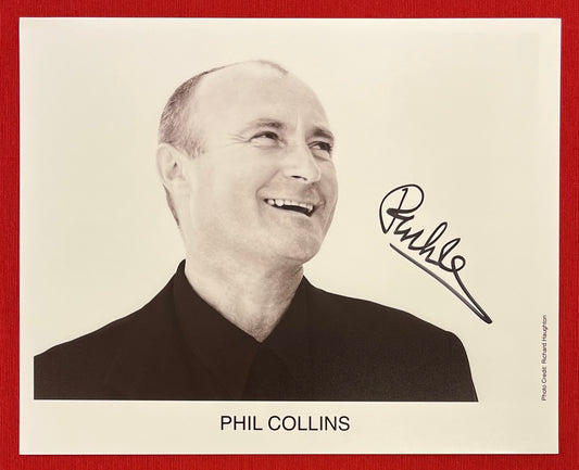 Phil Collins - Signed 8x10 Photo Autographed Vintage Signature Genesis