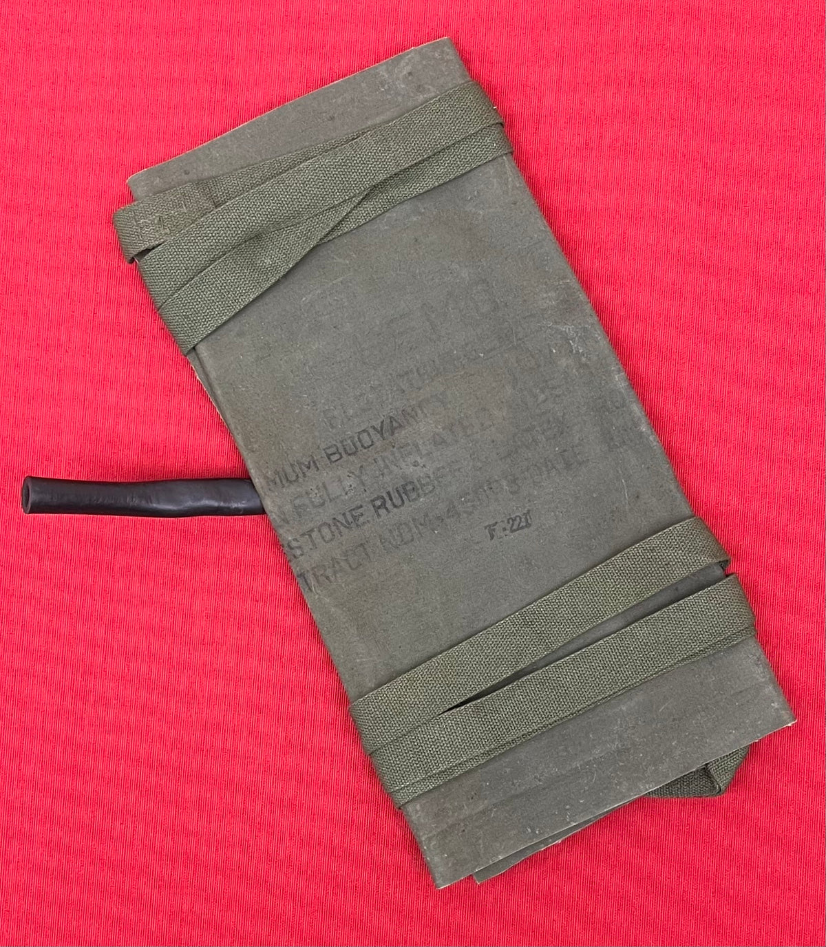 WW2 USMC Amphibious Assault Flotation Bladder 1944