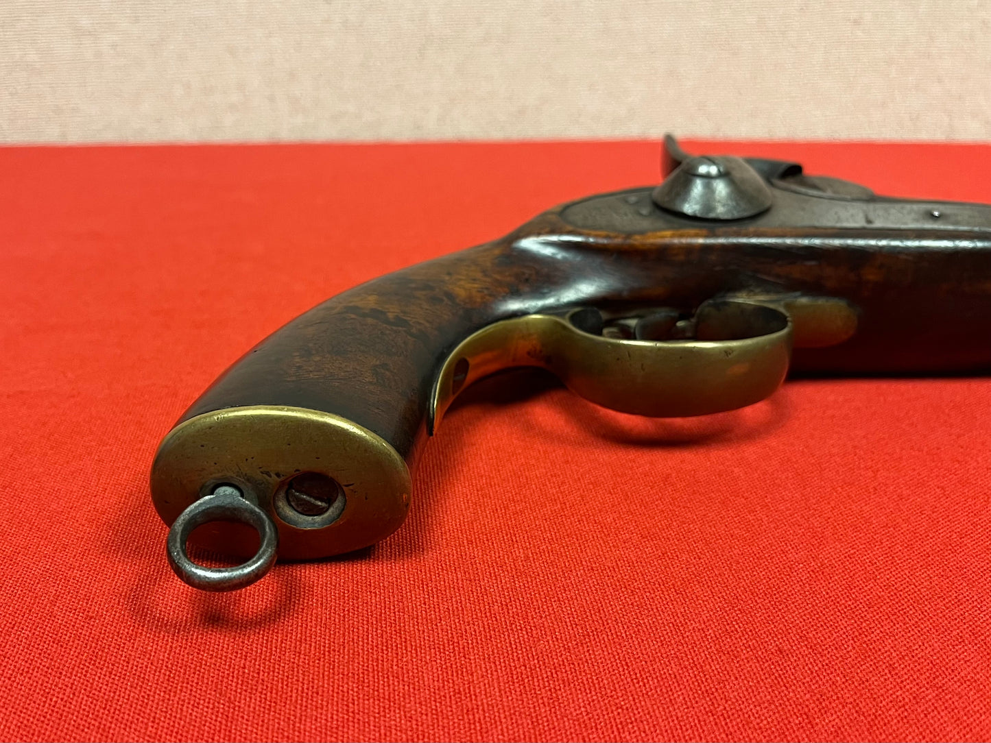 P1858 BRITISH EAST INDIA GOVERNMENT (EIG) PATTERN 1858 PERCUSSION .56 CAL. SINGLE SHOT CAVALRY PISTOL