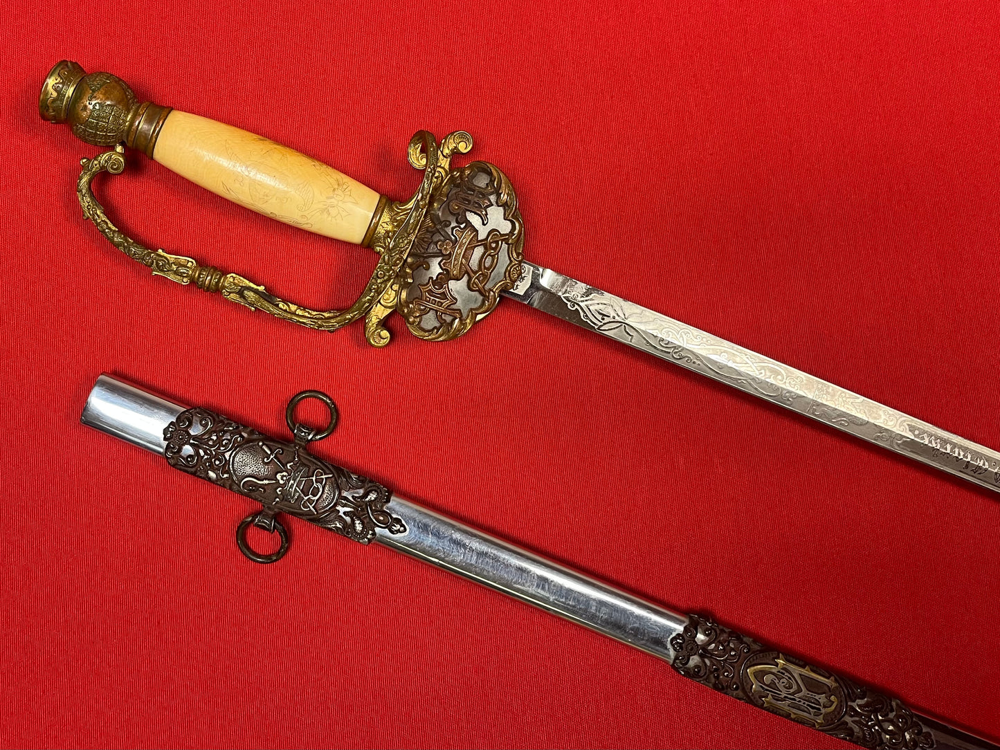 1880-90’s Patriarchs Militant Fraternal Order Sword Odd Fellows Named