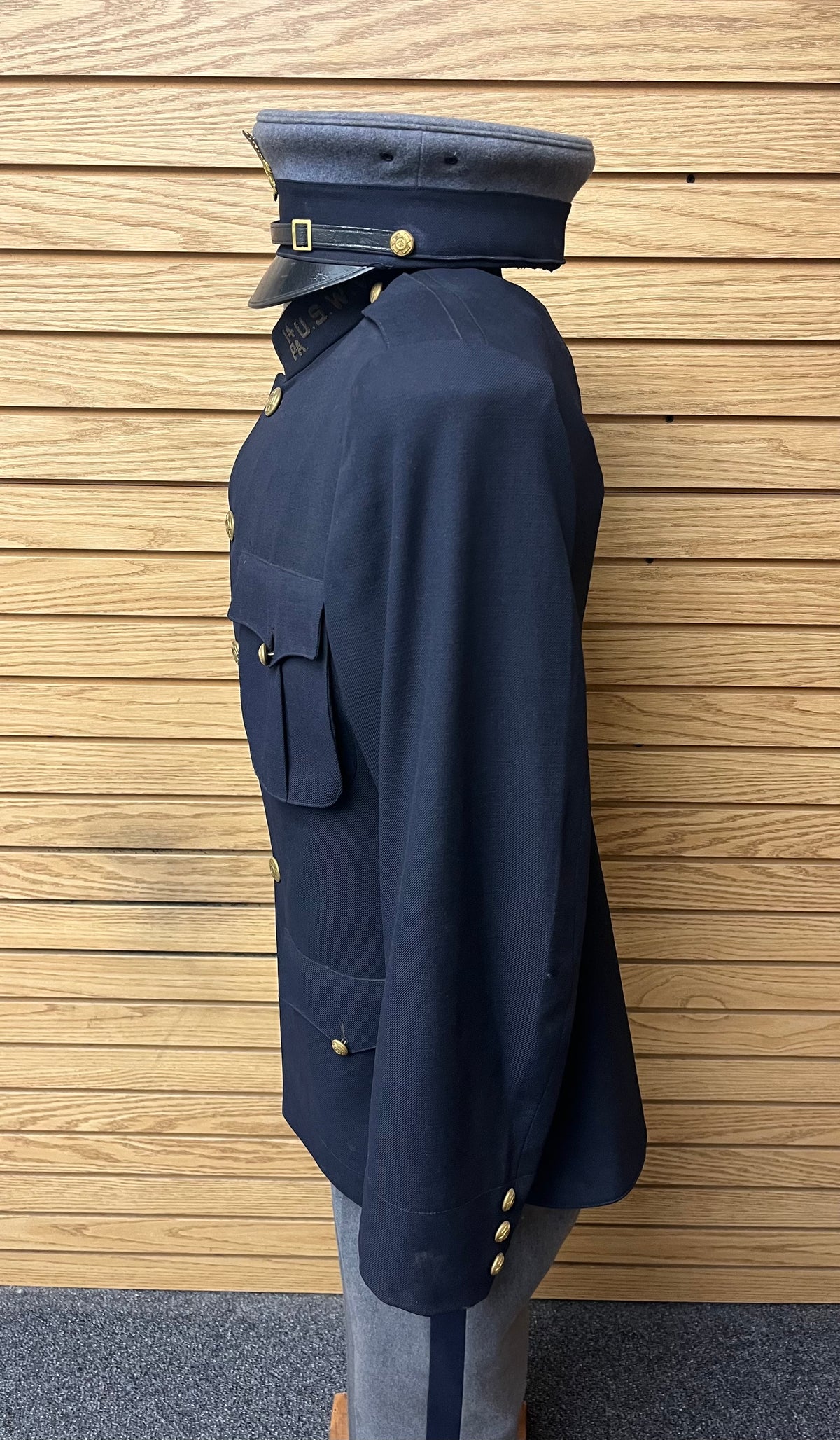 U.S. SPANISH AMERICAN WAR VETERAN’S UNIFORM - 14TH P.A. (NAMED) WILLIAM HUDSON
