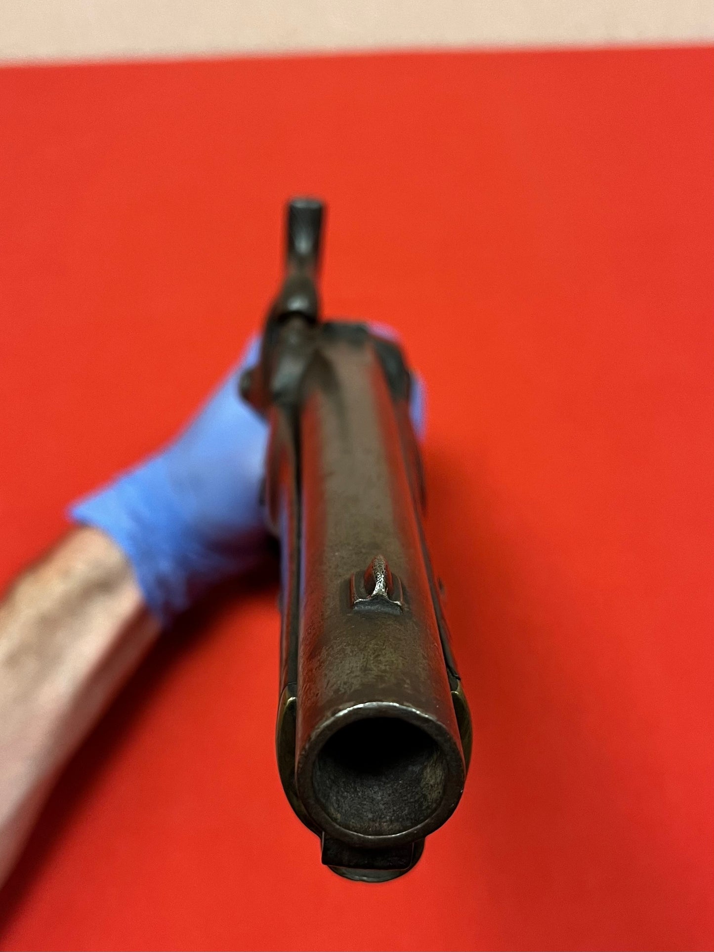 P1858 BRITISH EAST INDIA GOVERNMENT (EIG) PATTERN 1858 PERCUSSION .56 CAL. SINGLE SHOT CAVALRY PISTOL