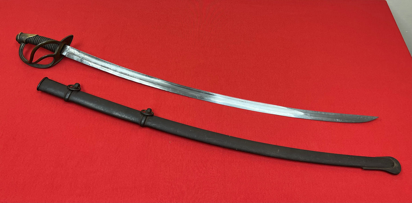 Authentic M1840 U.S. Civil War "Wrist Breaker" Heavy Cavalry Saber/Sword