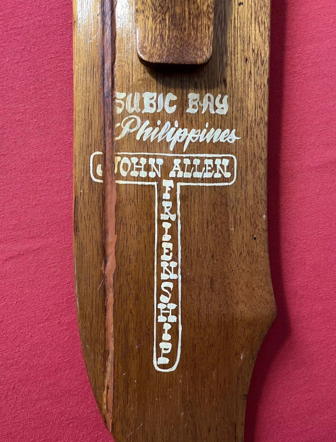 WW2 Philippines Dagger-Machete “Dedicated” by Native Bring-back Theater Made / MASSIVE 2.5 FT