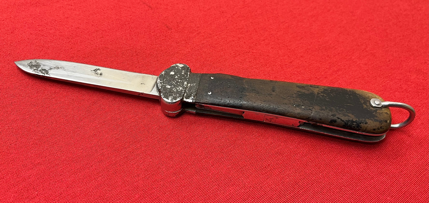 WWII German 1st Model Luftwaffe Fallschirmjäger Gravity Knife by Paul Weyersberg & Co