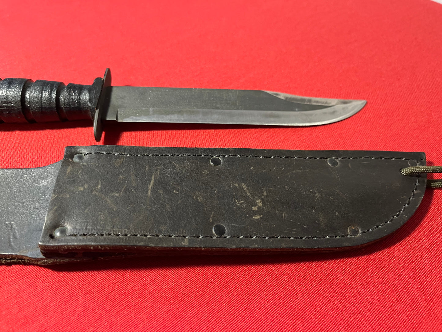 U.S Military MARK 2 Fighting Knife MK2 by Ontario W/ Scabbard Combat Survival