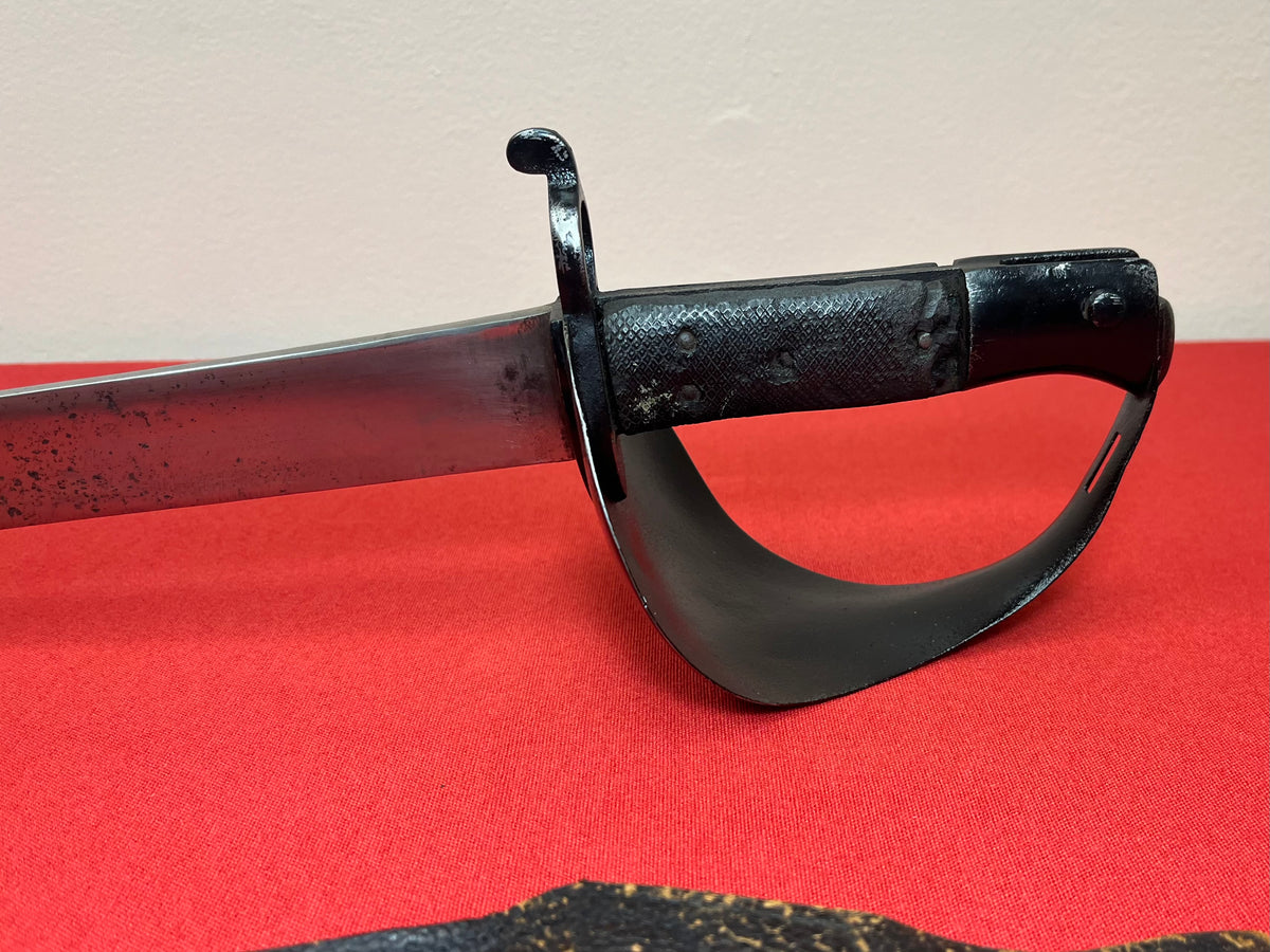P1859 English Enfield Rifle Naval Cutlass Bayonet - Stone House Museum