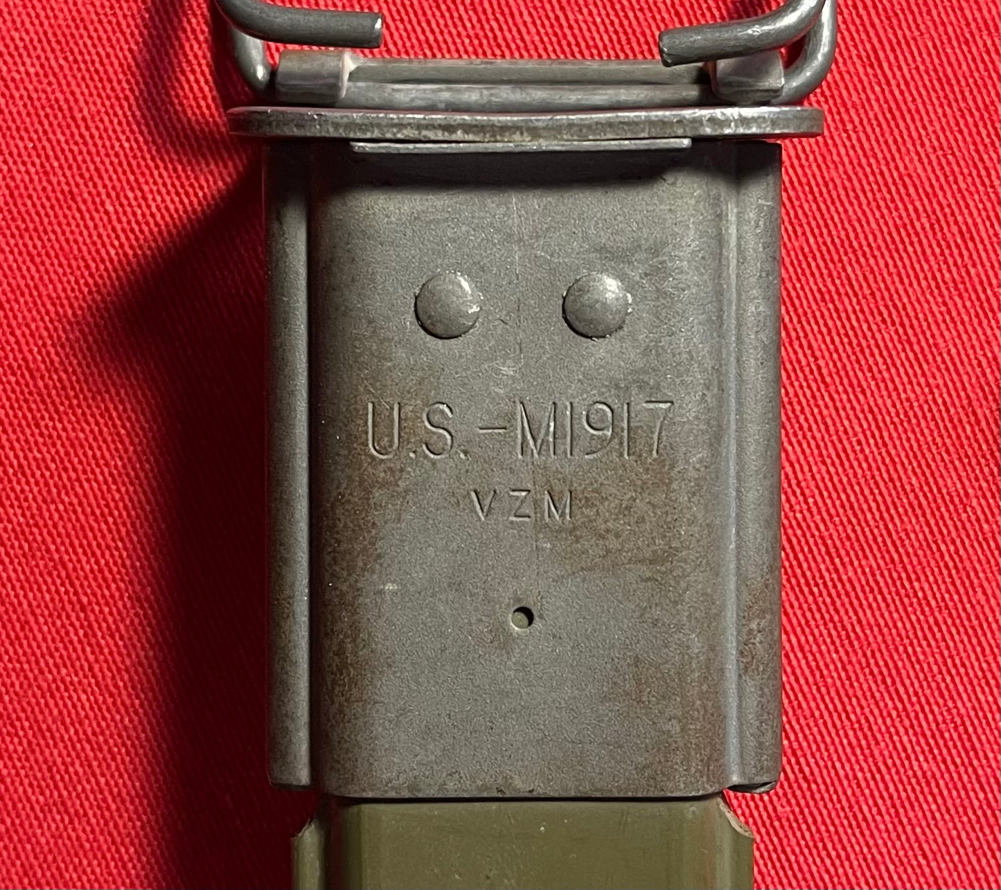 Vietnam Era US M1917 Bayonet by Canadian Arsenals W/ VZM Scabbard Trench Shotgun