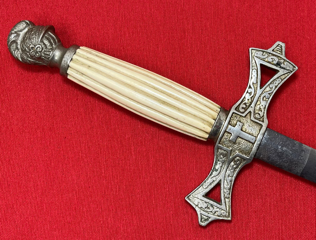 1800's Masonic Fraternal Order Sword by Chas Naylor Phila. P.A.