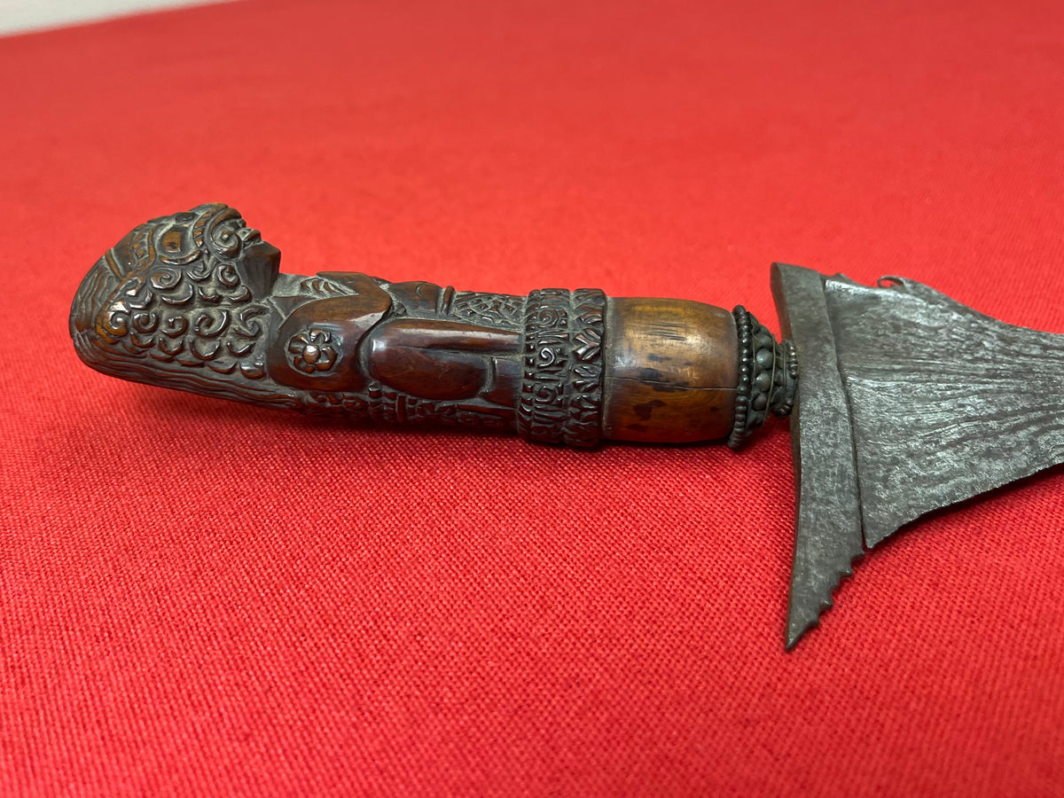 Original Indonesian East Indies Kris Dagger - Island of Java (Meteorite Blade) Circa 1850