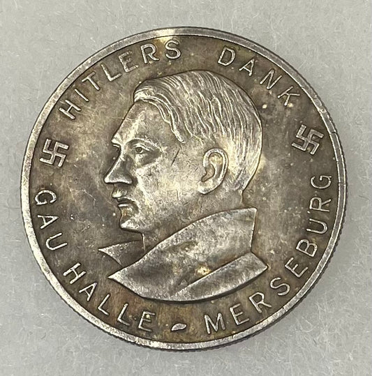 WW2 German “Hitler’s Dank”Medal 1933-1934