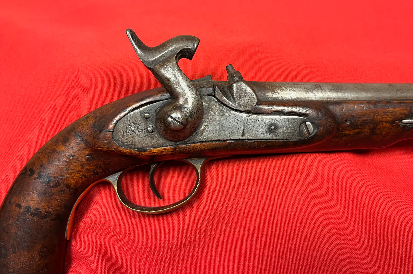 P1858 BRITISH EAST INDIA GOVERNMENT (EIG) PATTERN 1858 PERCUSSION .56 CAL. SINGLE SHOT CAVALRY PISTOL
