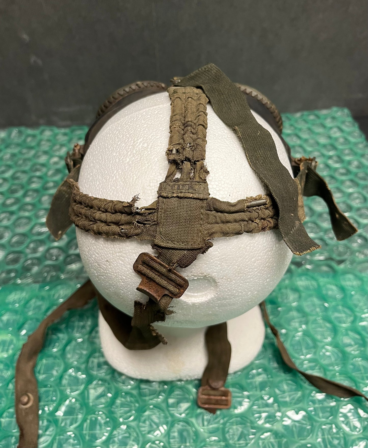 Original WWII German M38 Gas Mask w/ Filter & Canister