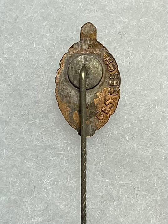 WW2 German NSKOV Wounded War Veteran Member Stickpin