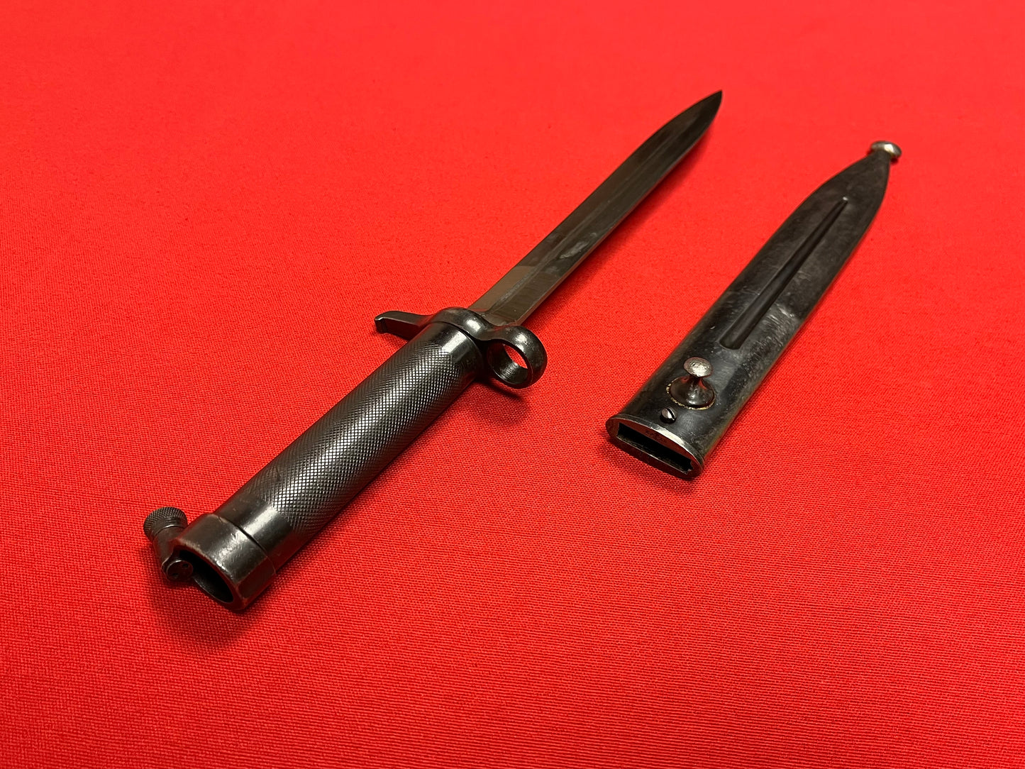WW1 Era M1896 Swedish Mauser Bayonet Unit & Regiment Marked