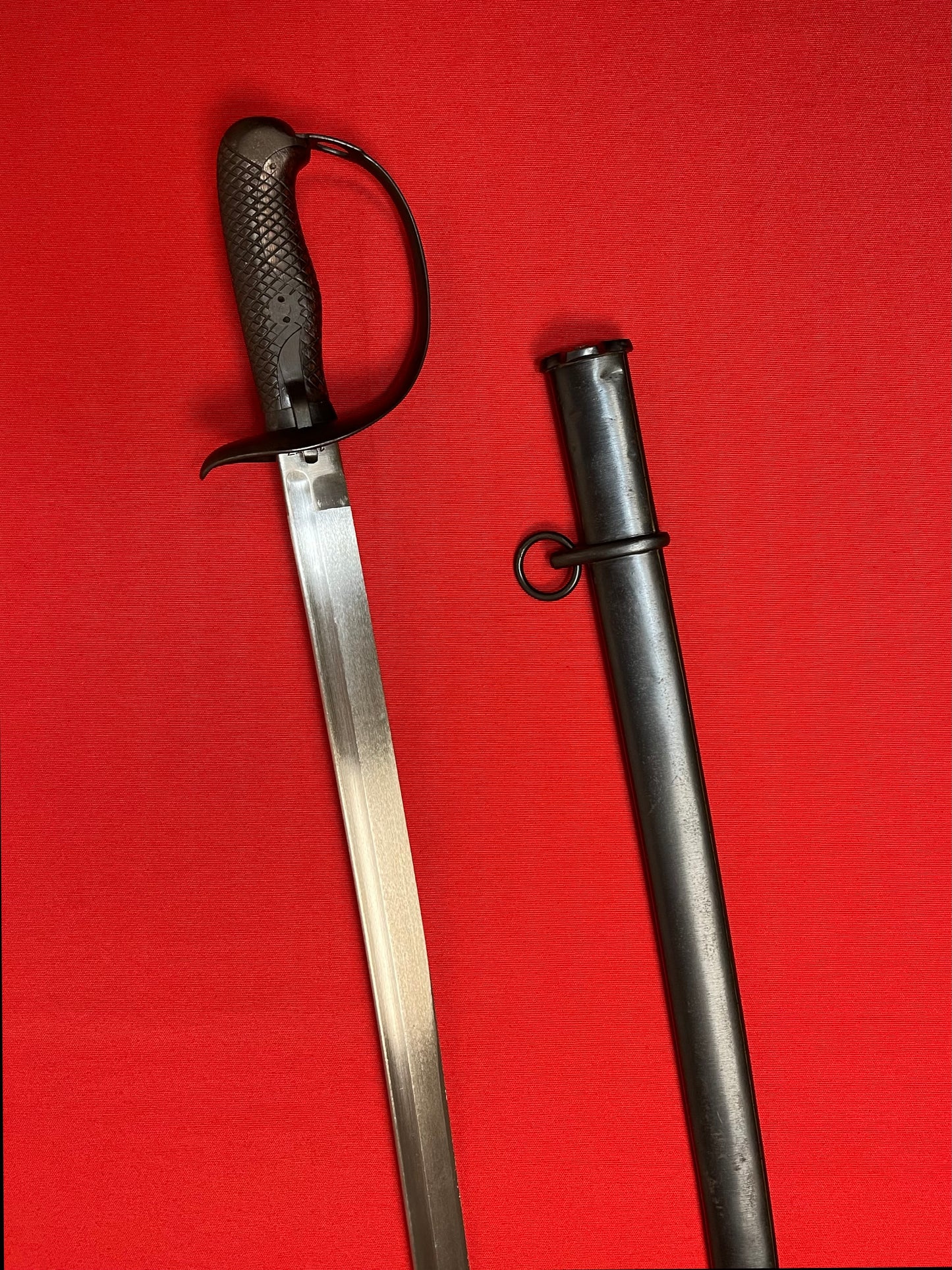 WW2 JAPANESE NCO CAVALRY TYPE 32 SWORD/SABER & SCABBARD - MATCHING #'s 17253