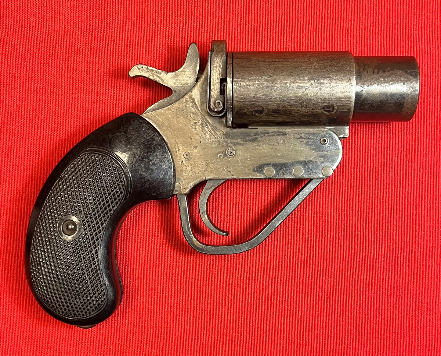 Original British WWII Molins No.2 Mk.5 Flare Signal Pistol for Armored Fighting Vehicles - Circa 1940