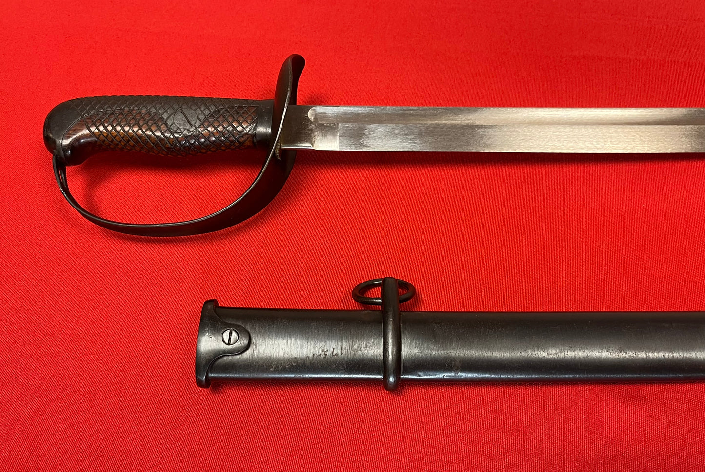 WW2 JAPANESE NCO CAVALRY TYPE 32 SWORD/SABER & SCABBARD - MATCHING #'s 17253