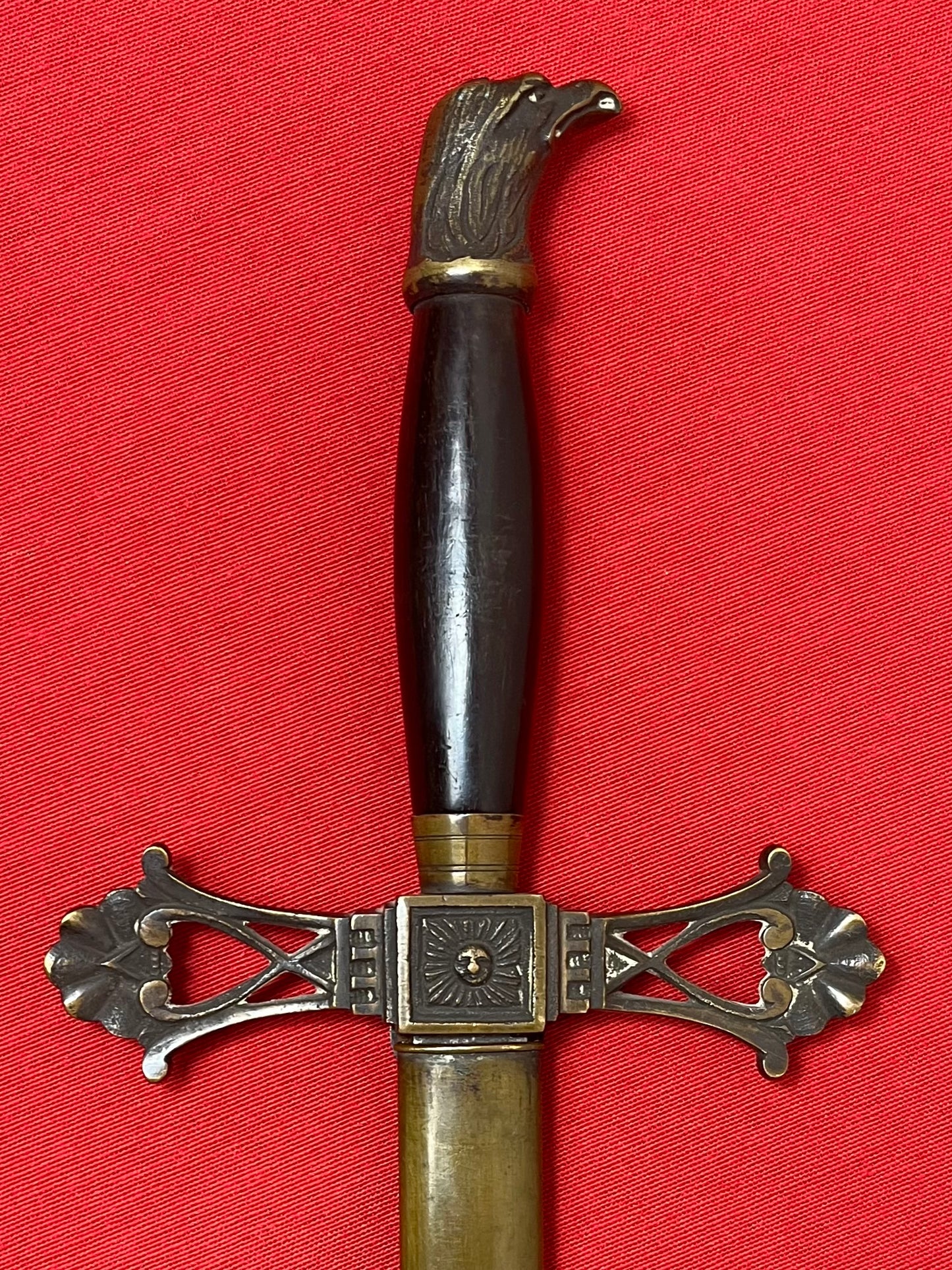 Pre-Civil War Militia Eagle Head Sword W.V.C Shield Circa 1830-50