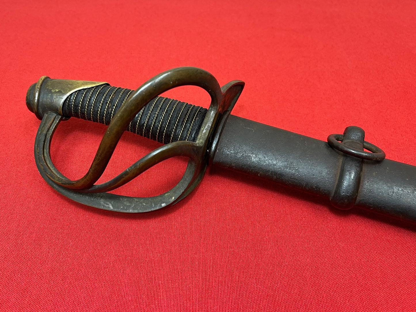 Authentic M1840 U.S. Civil War "Wrist Breaker" Heavy Cavalry Saber/Sword