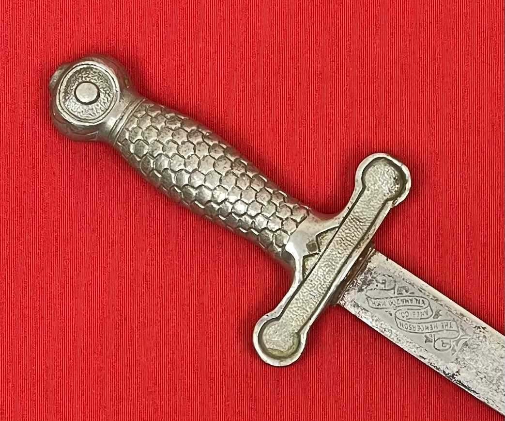 M1870 U.S. Style Short Sword by The Henderson Ames Co. Circa 1870s-80s