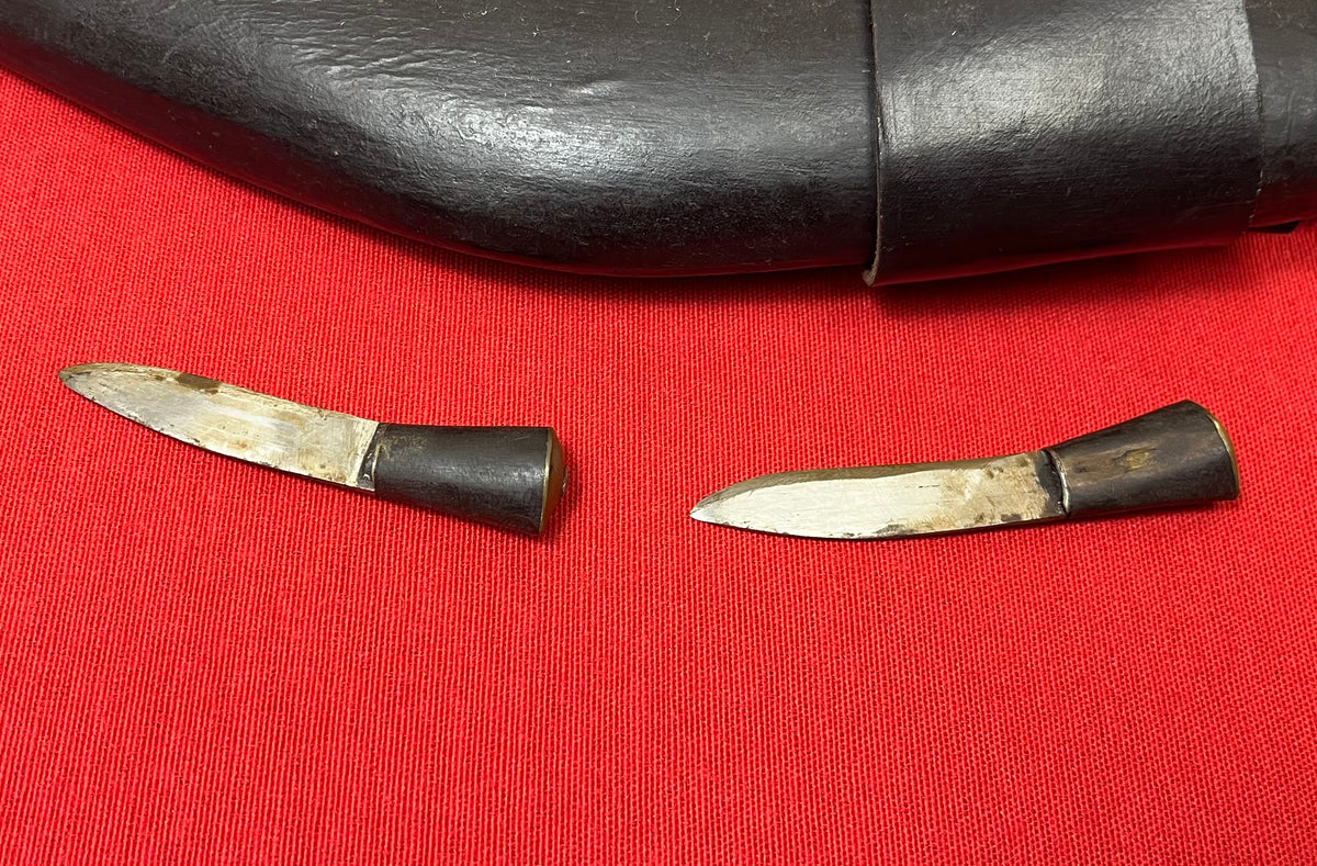 Nepal Gurkha KUKRI Knife - 15" Handmade Khukuri W/ Sheath Nepalese Fighting-Knife
