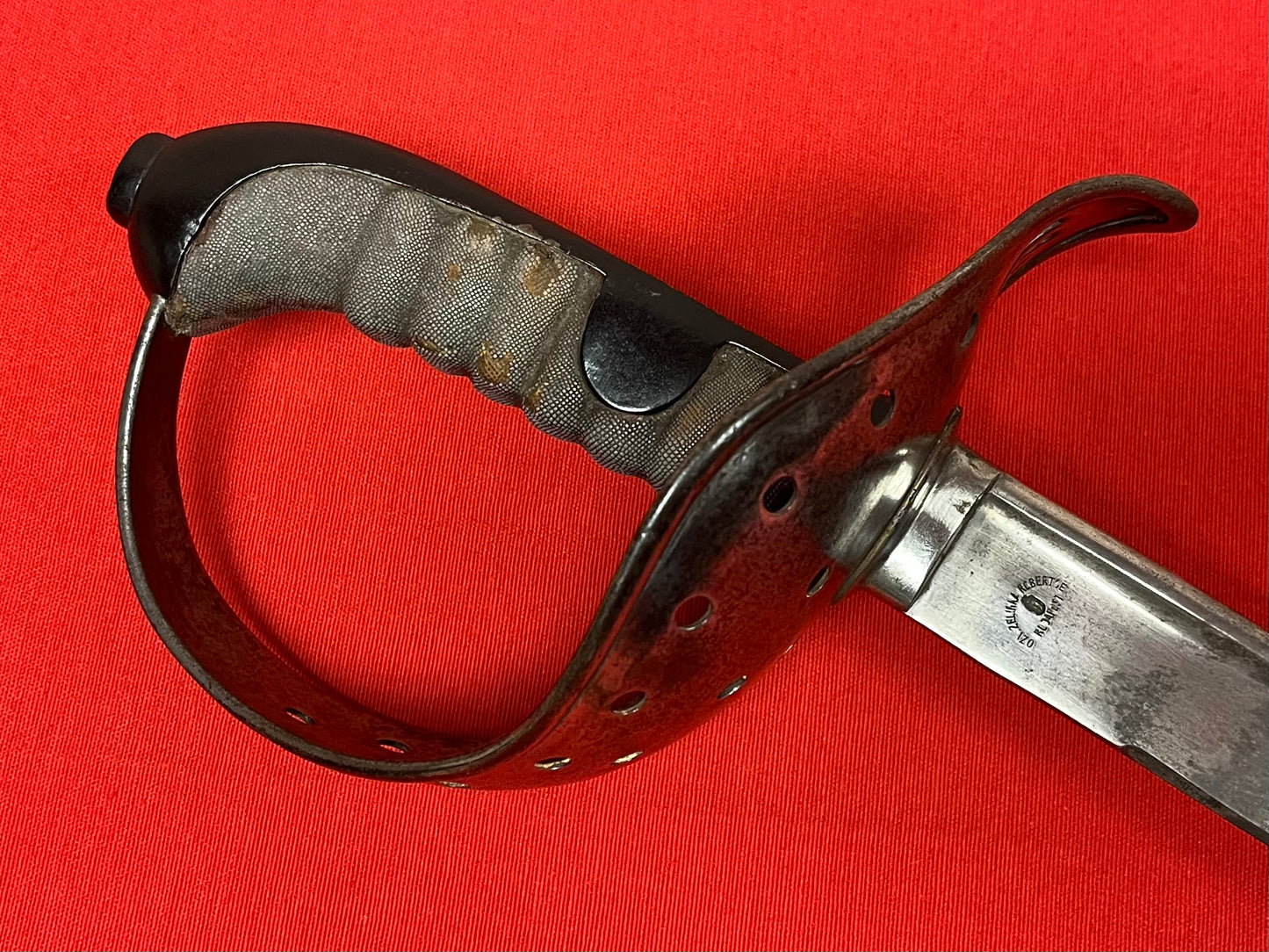 WWI Era M1904 Austro-Hungarian Cavalry Officer’s Saber/Sword Maker Marked - Budapest