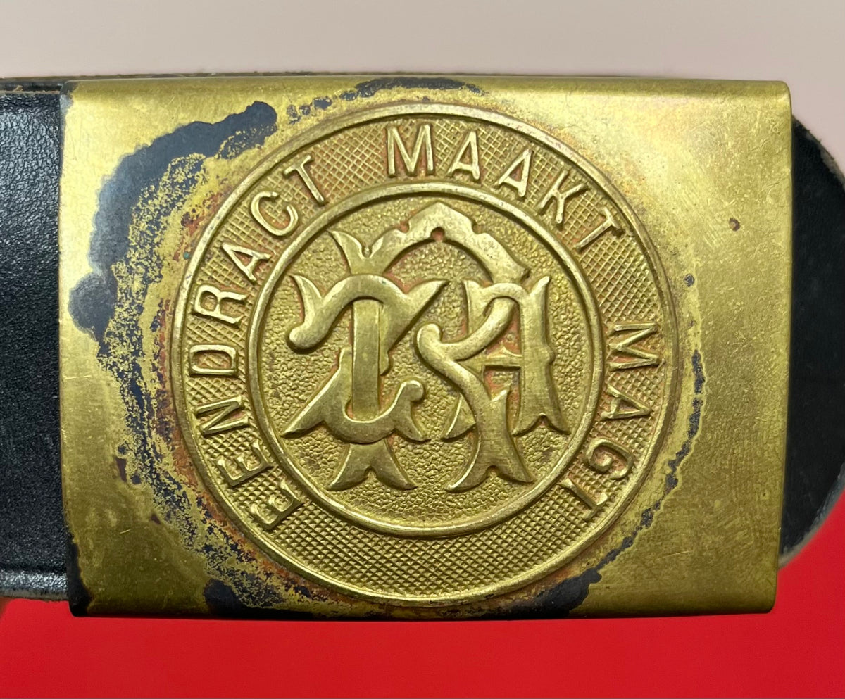 Original Boer War German-Made Boer Belt Buckle - Rare