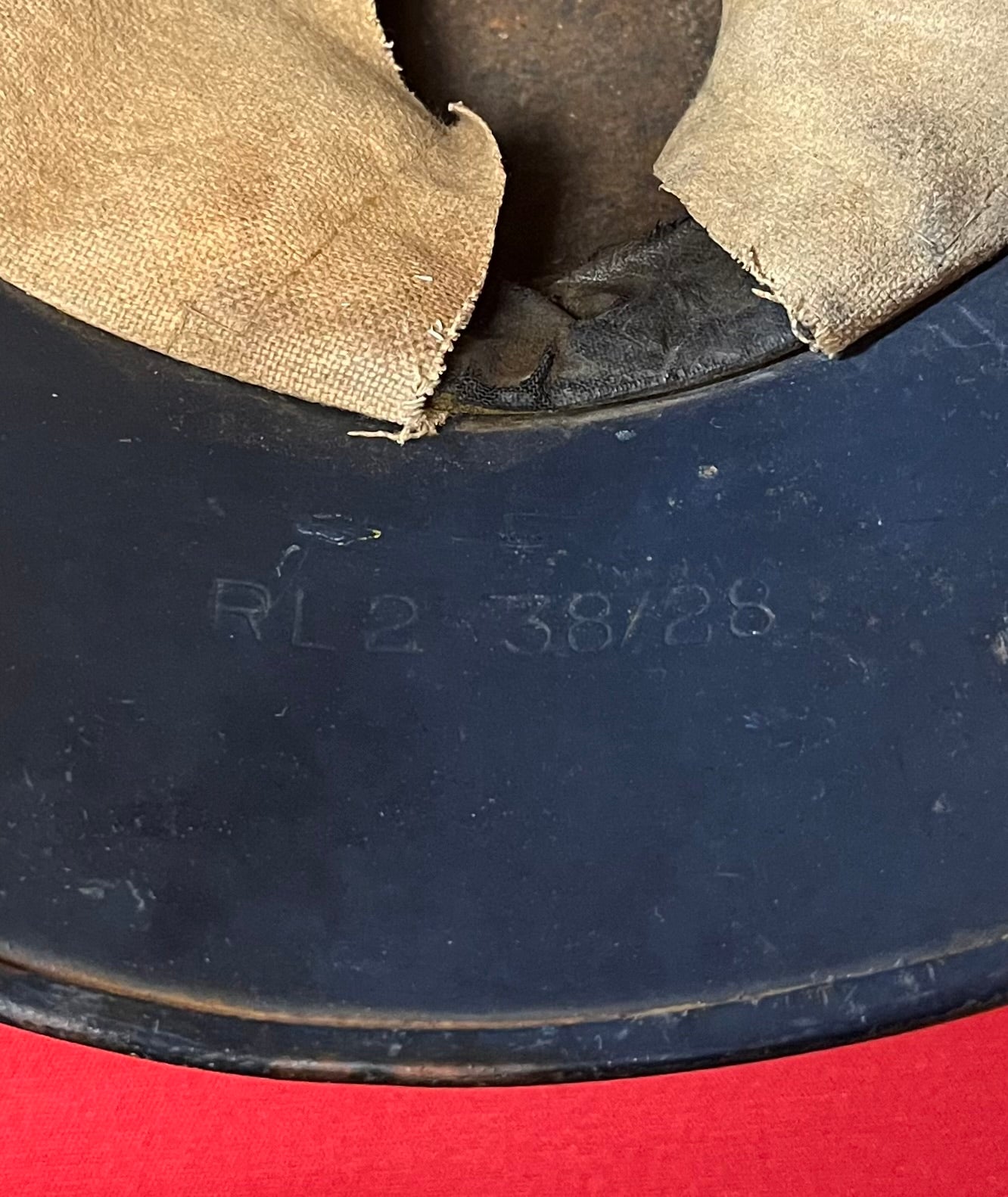 WW2 GERMAN M38 LUFTSCHUTZ "AIR RAID" GLADIATOR HELMET