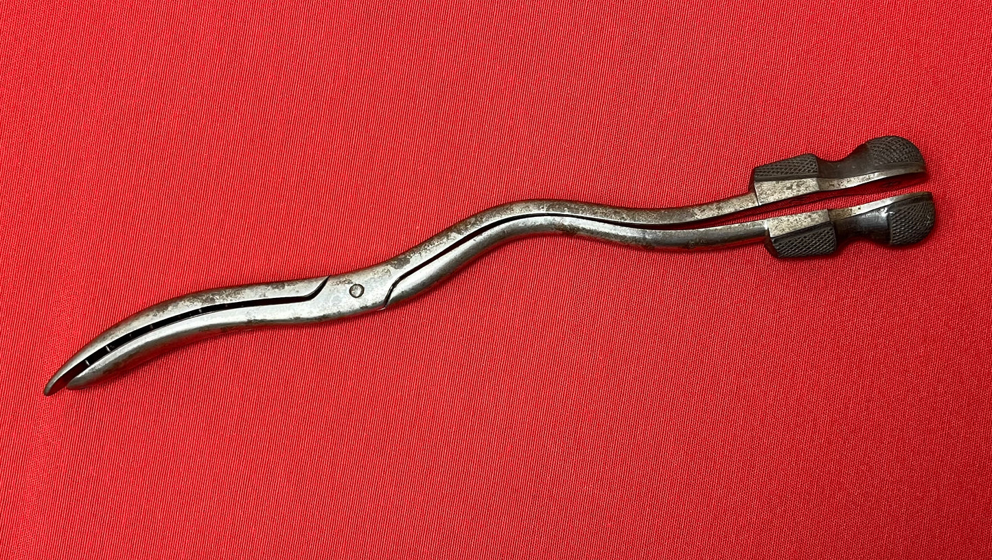 EARLY 1800’S CRANIOCLAST FORCEPS - ANTIQUE MEDICAL EQUIPMENT (CIVIL WAR ERA) #2
