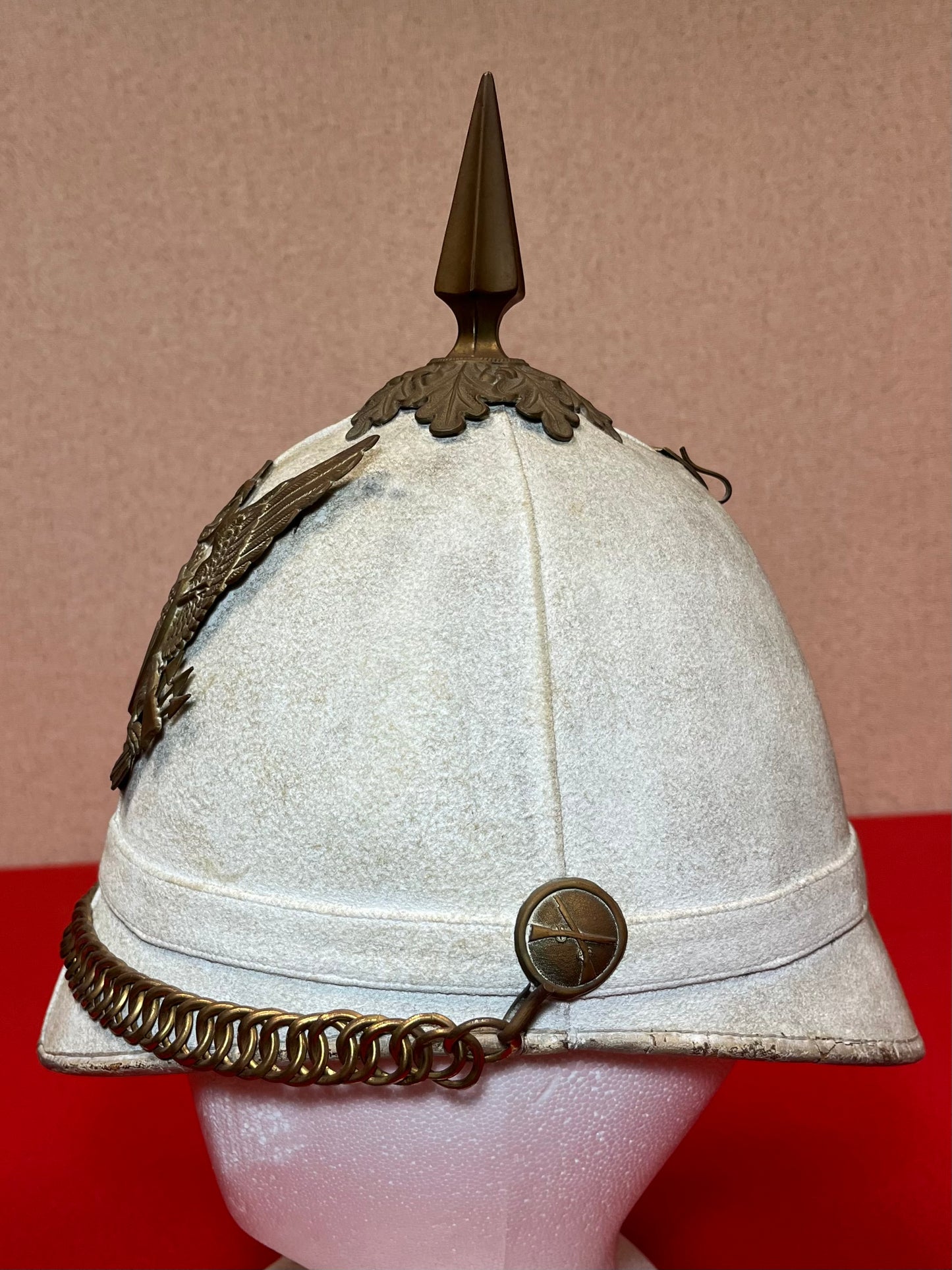 M1880 U.S. Infantry Pith Spiked Helmet - Battlefield Military Museum Gettysburg