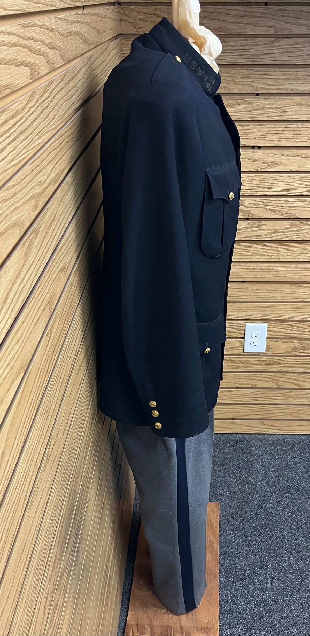 U.S. SPANISH AMERICAN WAR VETERAN’S UNIFORM - 14TH P.A. (NAMED) WILLIAM HUDSON