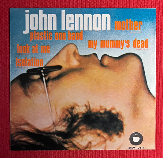 JOHN LENNON- Mother 7” 45 RPM Record 1972 Mexican Press RARE (Misprint) Beatles