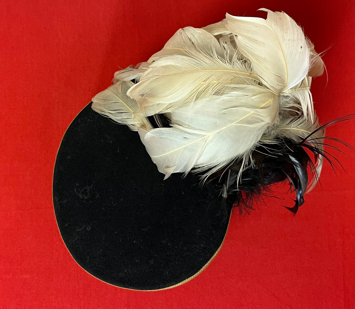 Authentic WWI Era Imperial German Prussian Miners “Bergbau” Dress Hat