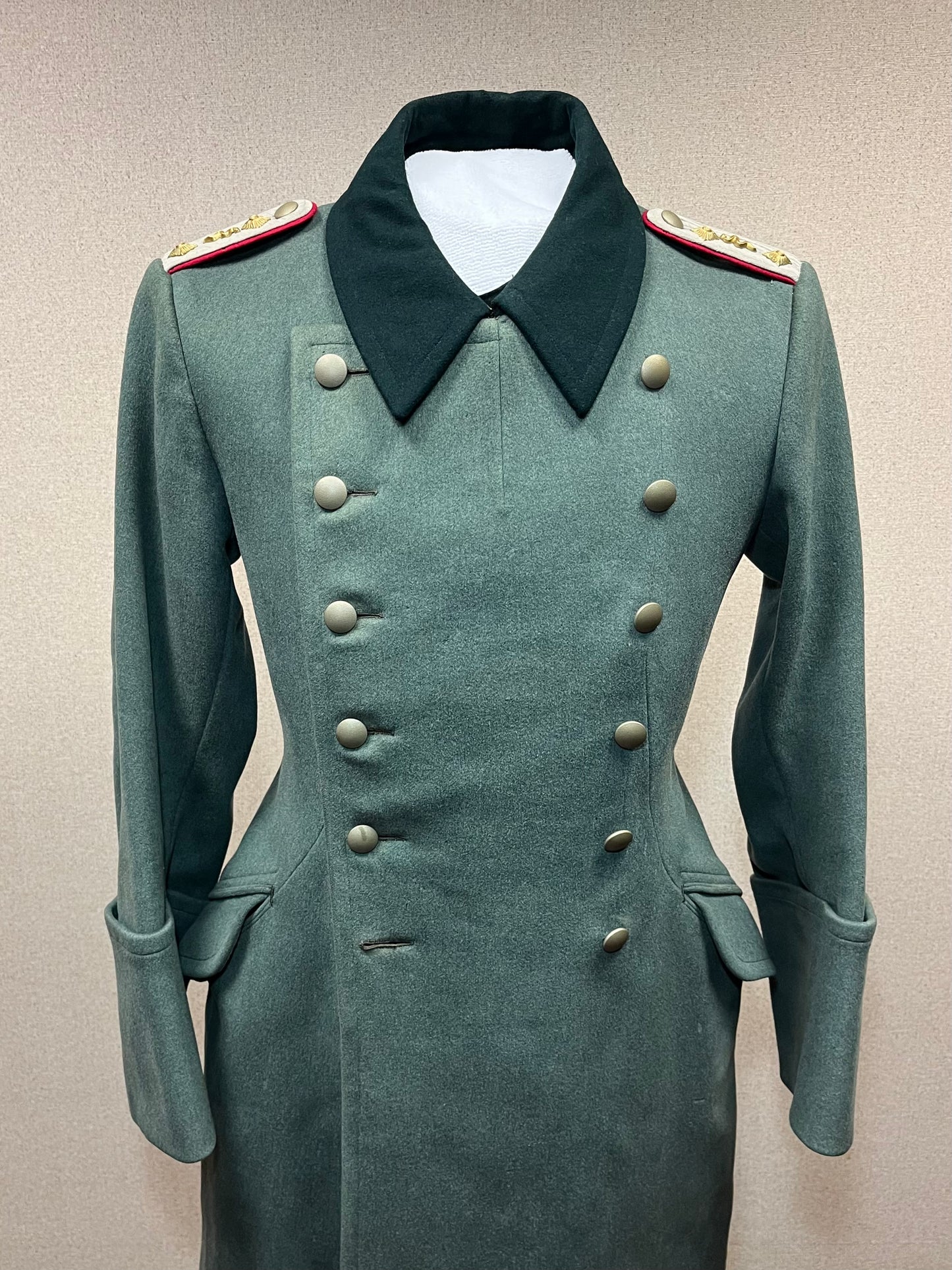 Authentic WW2 German Veterinary Officer’s Greatcoat / Trench Coat Marker’s Label