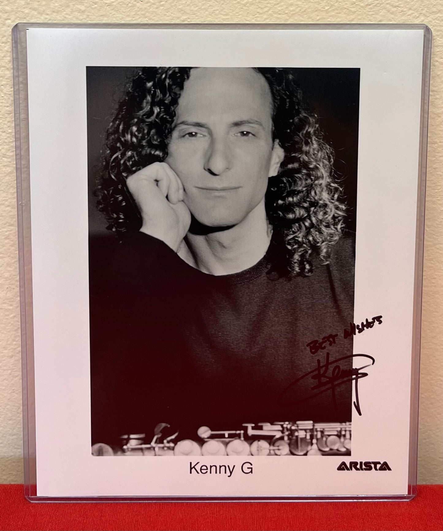 Kenny G - Signed 8x10 Photo Autographed Vintage Signature Saxophonist