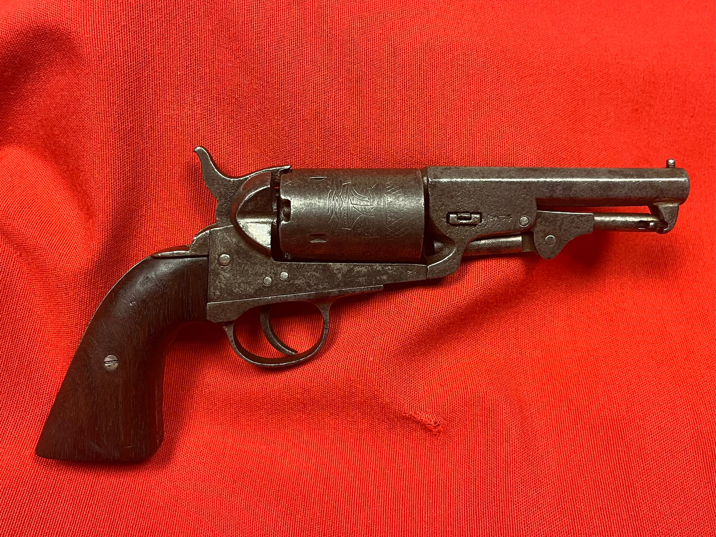 1851 Colt Navy Revolver Belgian Manufactured W/ Patent Acceptance - Civil War Era