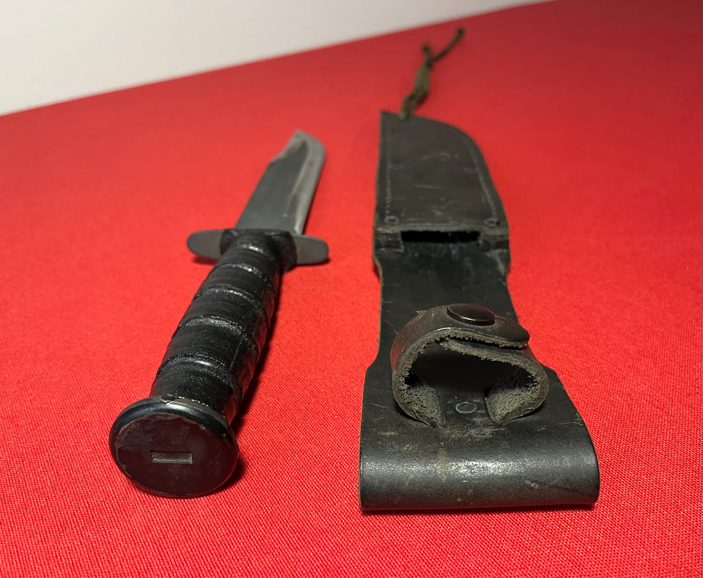 U.S Military MARK 2 Fighting Knife MK2 by Ontario W/ Scabbard Combat Survival