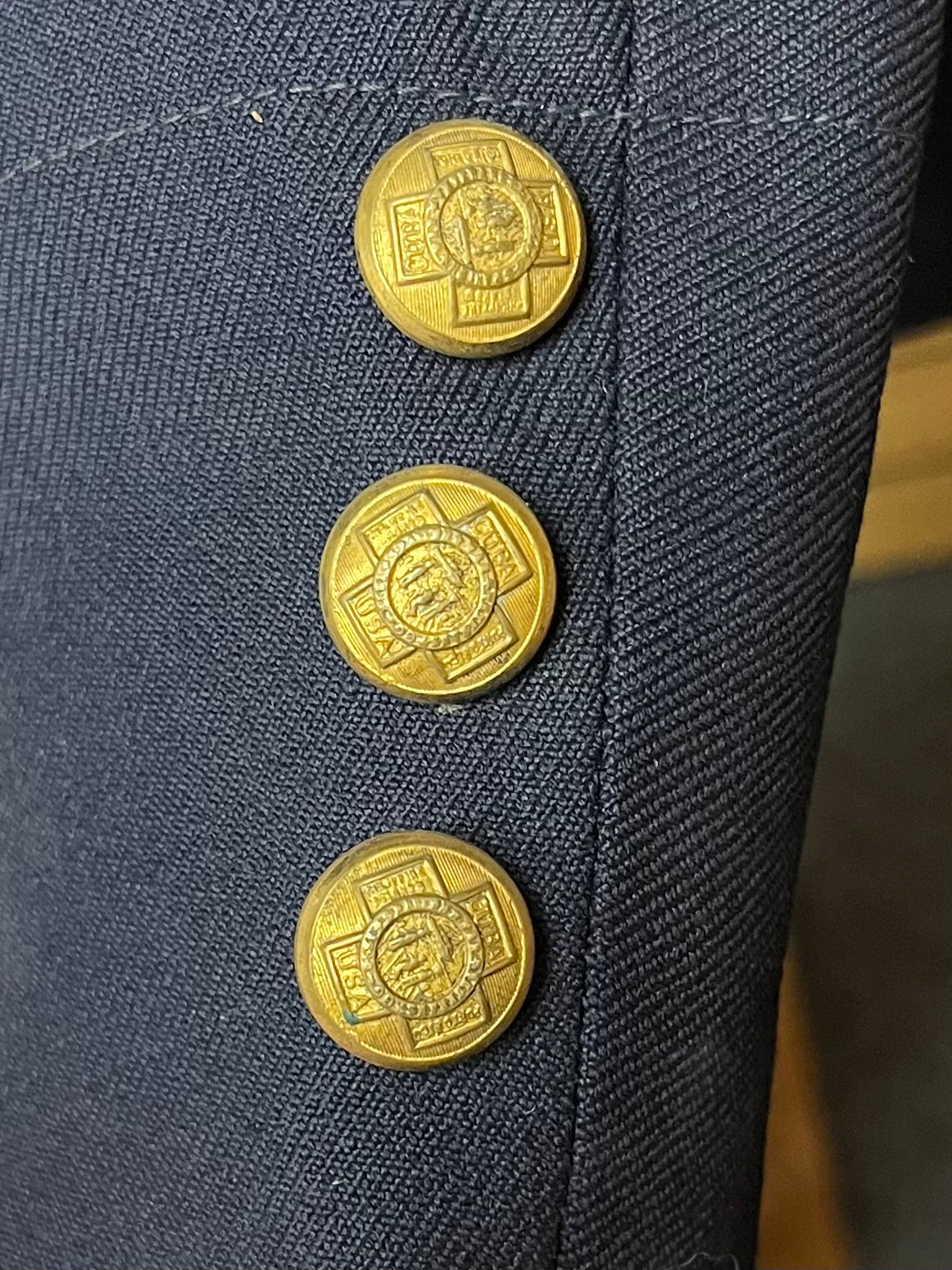 U.S. SPANISH AMERICAN WAR VETERAN’S UNIFORM - 14TH P.A. (NAMED) WILLIAM HUDSON