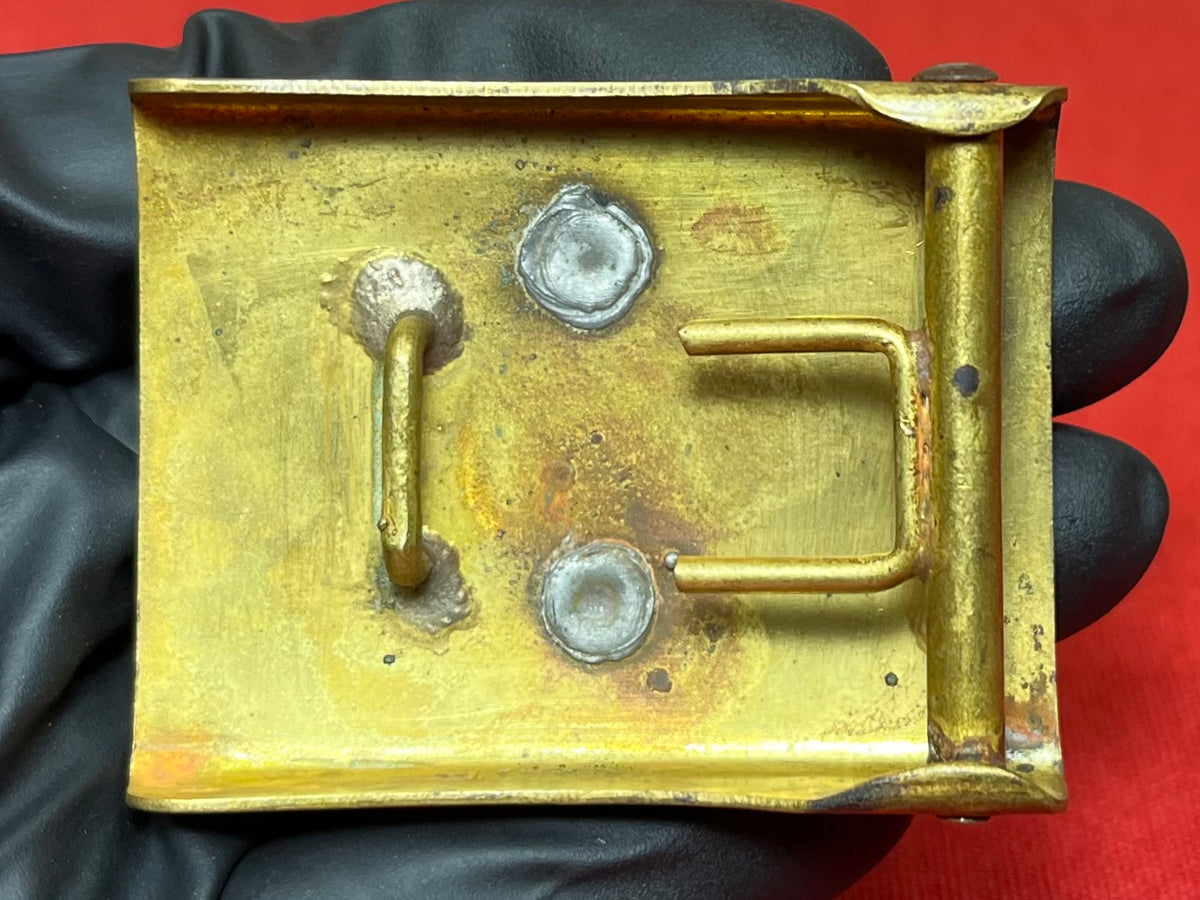 Original Boer War German-Made Boer Belt Buckle - Rare