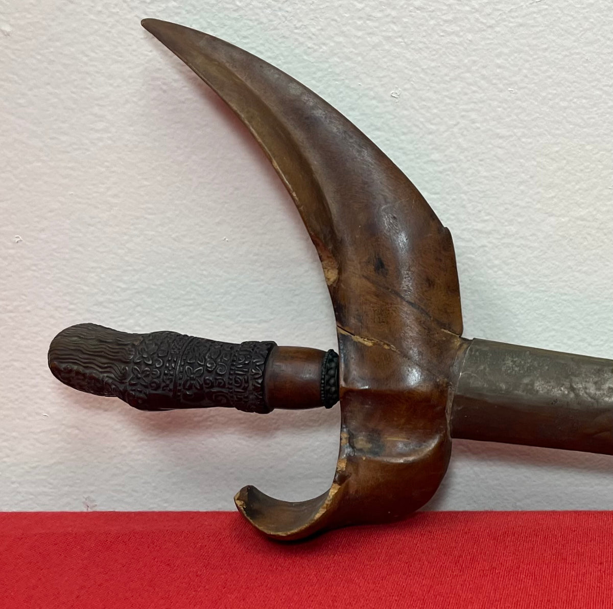 Original Indonesian East Indies Kris Dagger - Island of Java (Meteorite Blade) Circa 1850