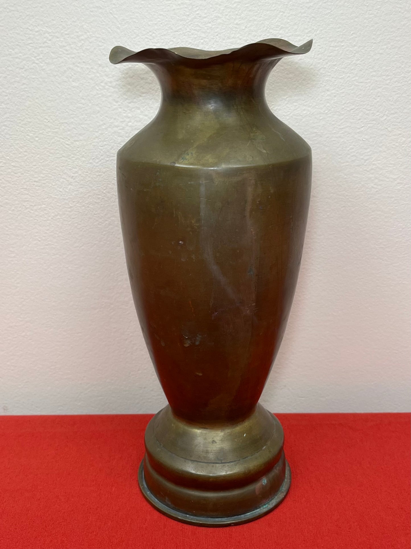 WW2 U.S. 105MM HOWITZER ARTILLERY SHELL (TRENCH ART) VASE - LARGE