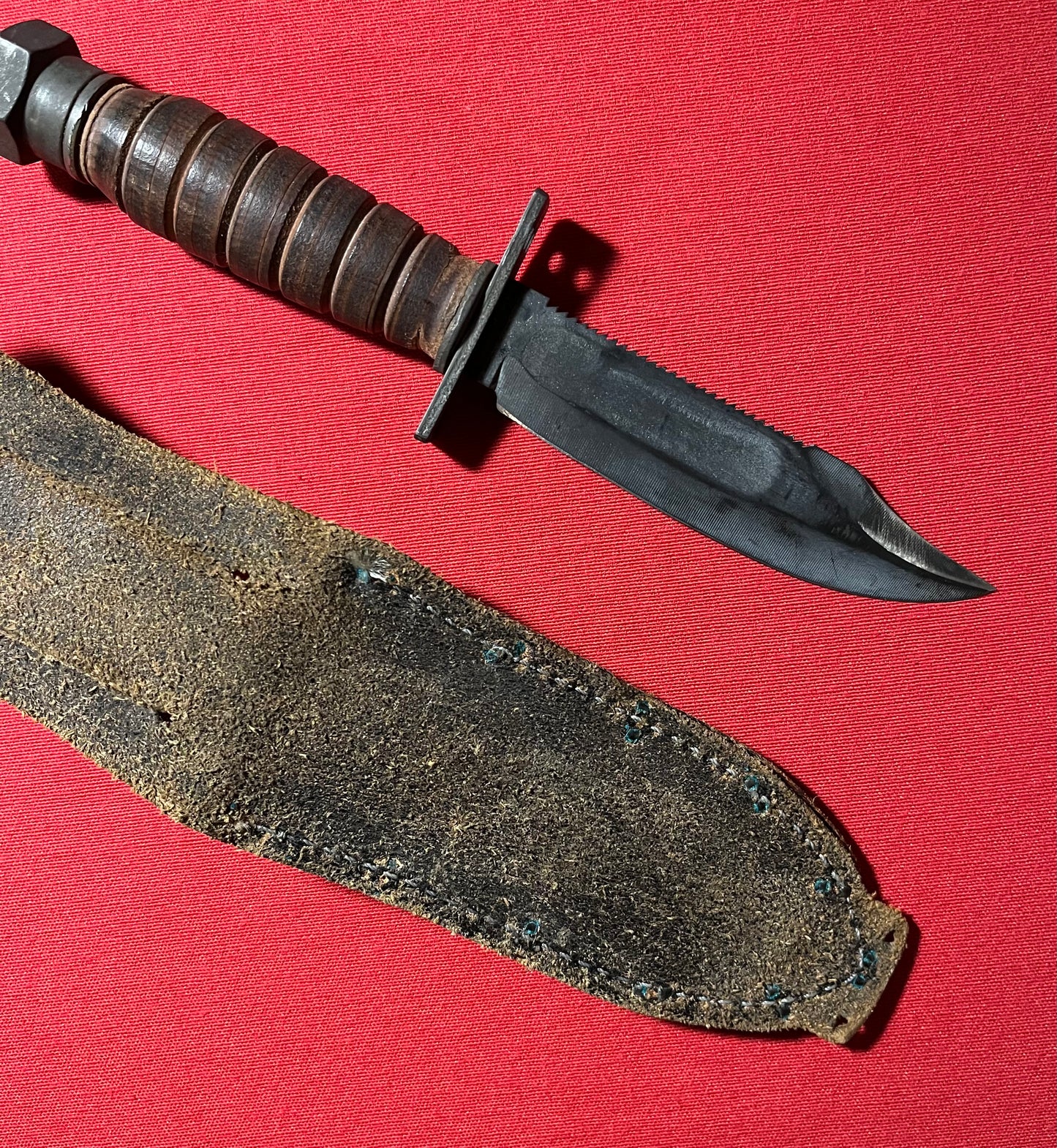 Vietnam Era U.S Pilot Survival Knife by Camillus Dated 5-1973