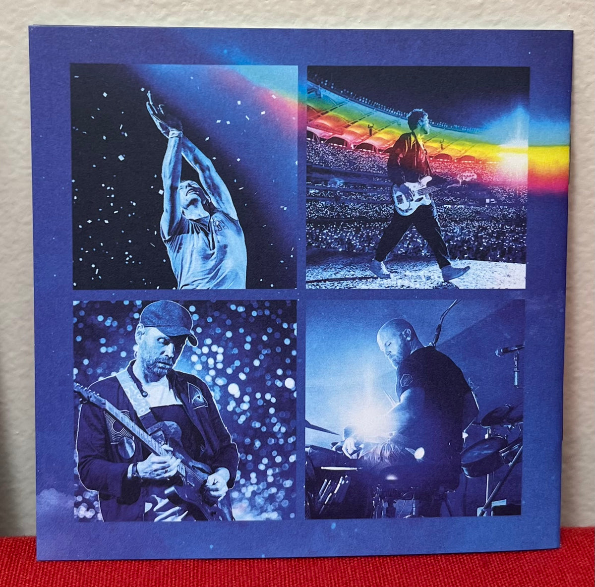 COLDPLAY- Band (Signed) Moon Music CD Booklet Framed JSA COA - 4 Autographs