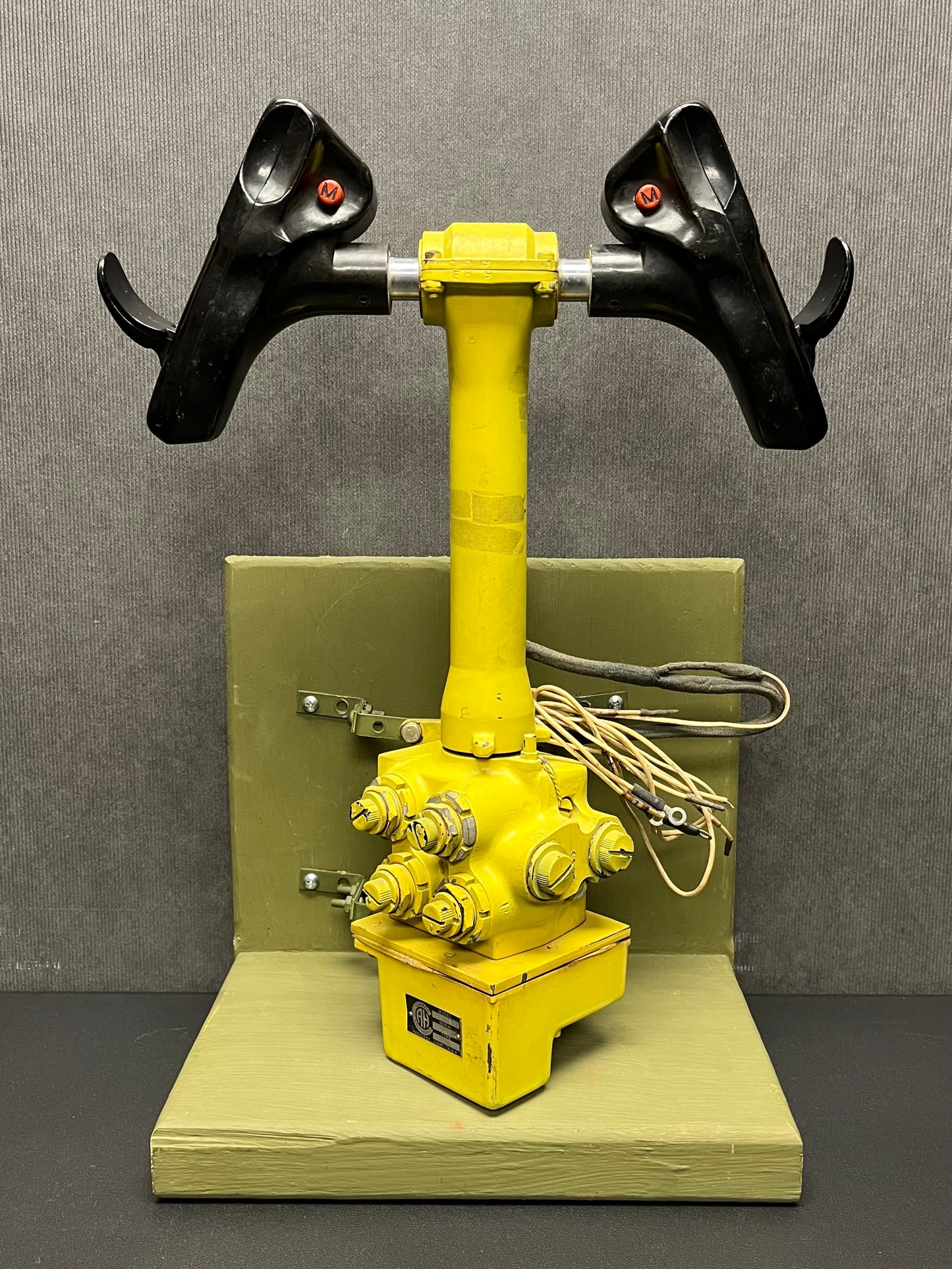 WWII B-24 Liberator Aircraft Gun Turret Control Stick