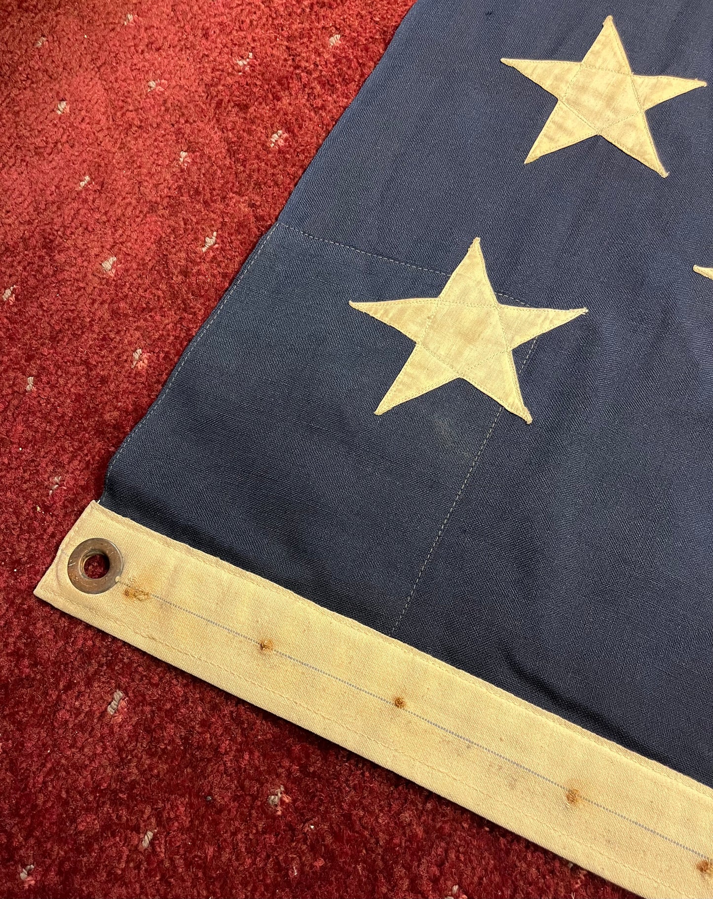 U.S. 45 Star Flag 12’ Spanish-American War Era (1896-1908) Owned by Samuel Rene Gummeré Ambassador of Morocco 1905-09
