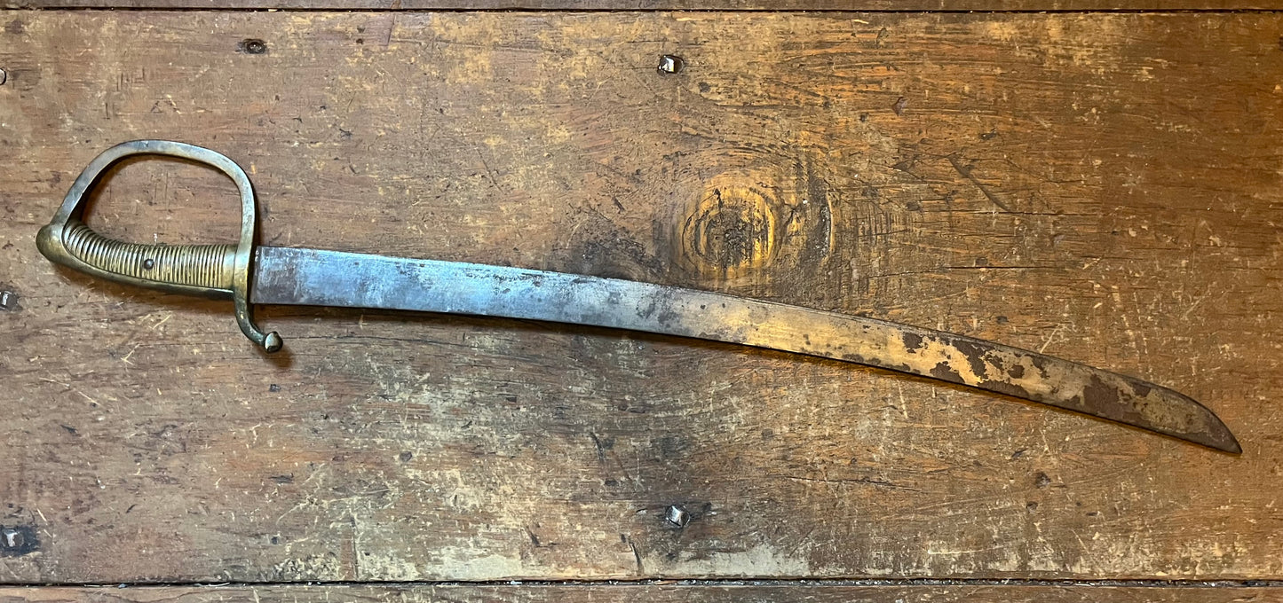 M1819 Dutch Infantry/Artillery Short Sword Dated 1874
