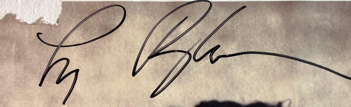 Fleetwood Mac - Lindsey Buckingham (Signed) Guitarist 12x12 Promo Poster Autographed 1992 JSA COA