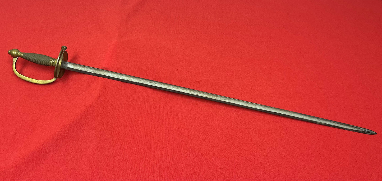 U.S. M1840 NCO Non-Commissioned Officer's Sword by Emerson & Silver Dated 1863 - Civil War Era